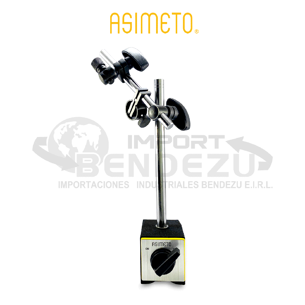 [601-01-0] BASE MAGNETICA ESTANDAR CORTO 80KGF ASIMETO 601-01-0
