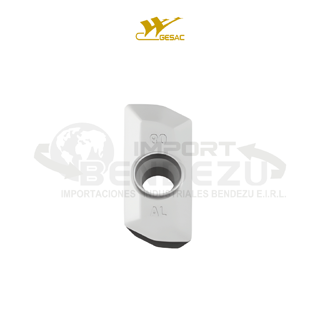 PLACA CARB P/FRESAR P/ALUMINIO GESAC XDHT190420FR-AL-GN9125