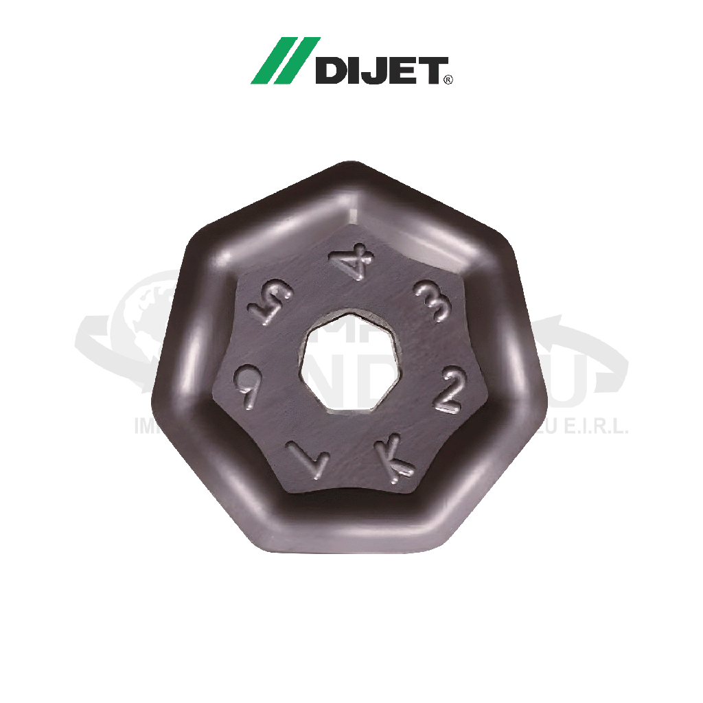 PLACA CARB P/FRESAR 14FILOS DIJET XNMU080610AEN-KL  JC5118