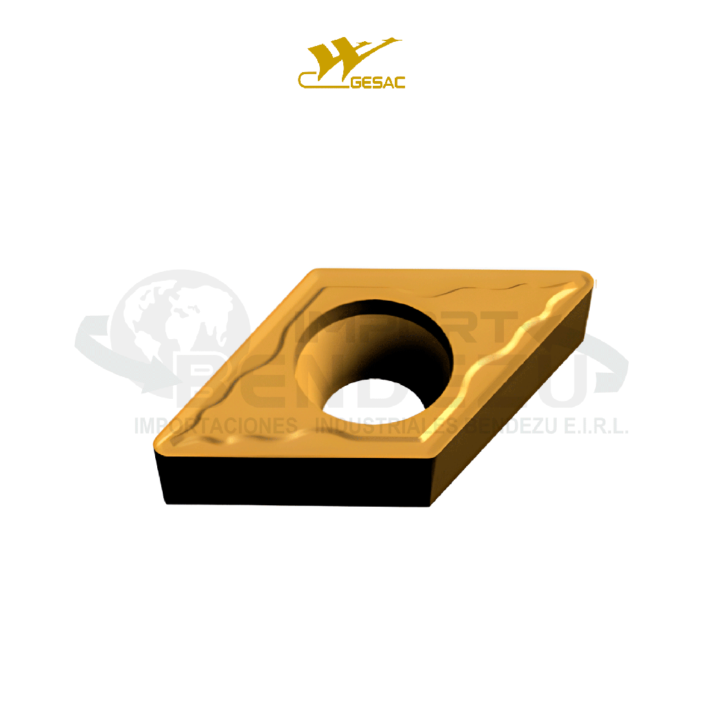 [DCMT070204-GP-GM3215] PLACA CARB P/TORNEAR GESAC DCMT070204-GP-GM3215