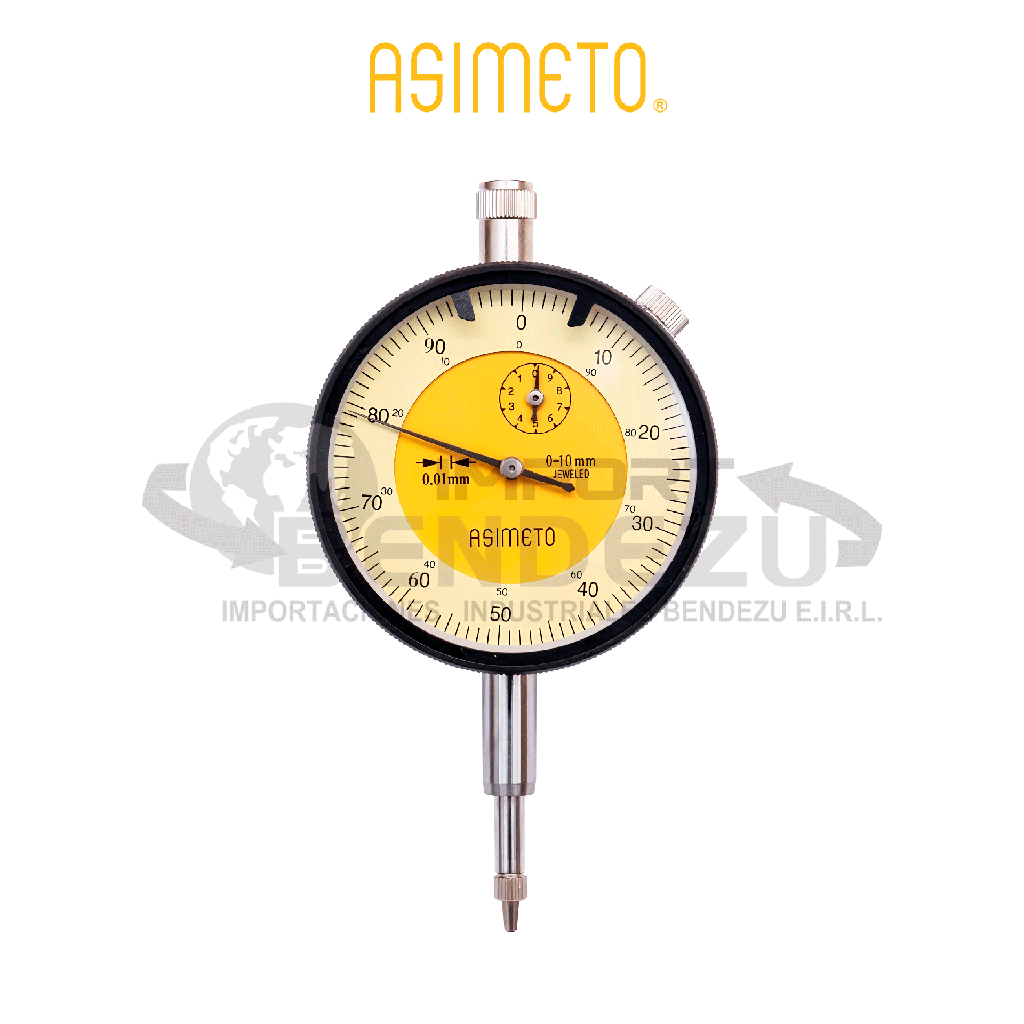 [402-10-0] RELOJ COMPARADOR 0-10MM X 0.01MM ASIMETO 402-10-0