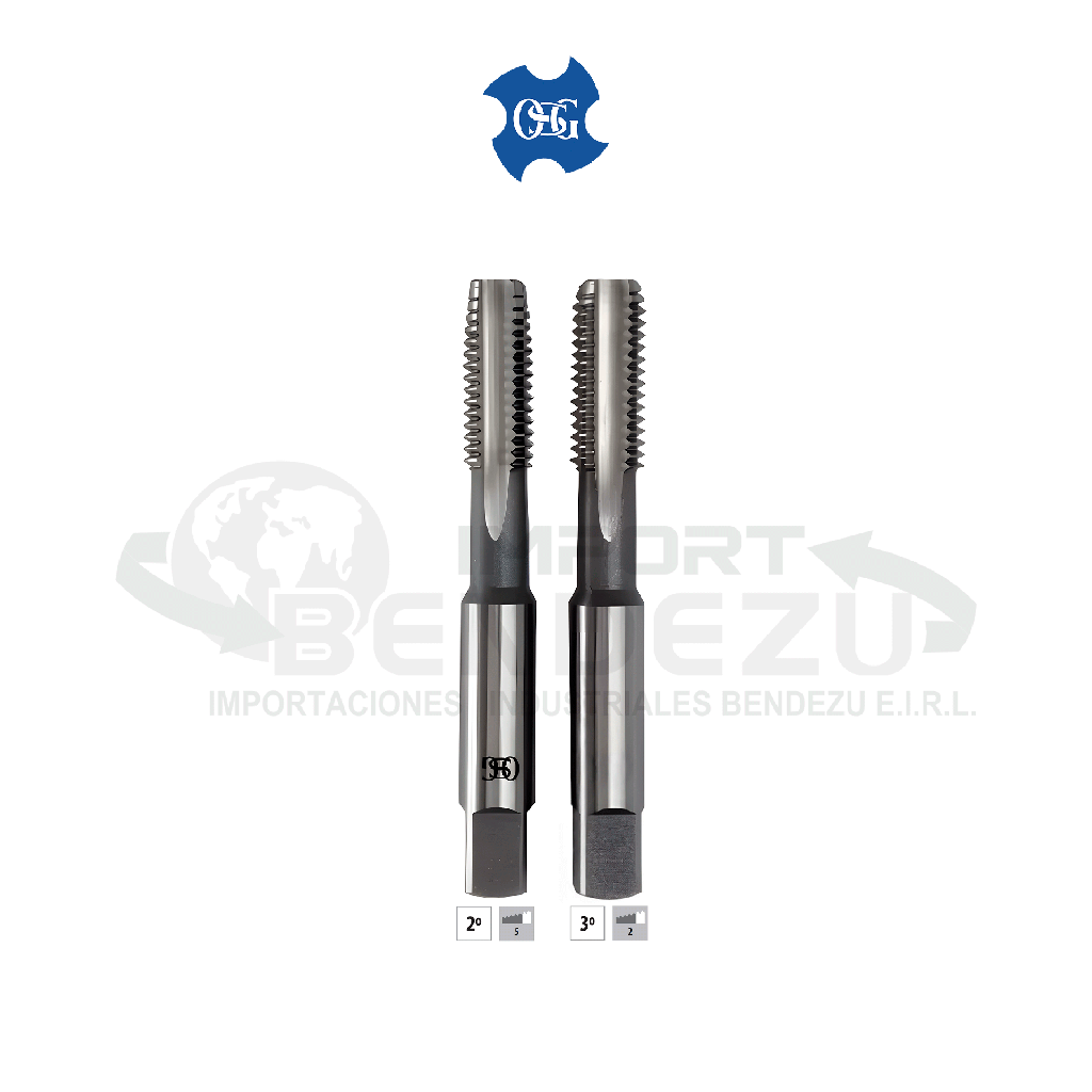 MACHO MANUAL UNF HSS JG 2O/3O 010/A ISO-529 M12X1.5 OSG 00825560