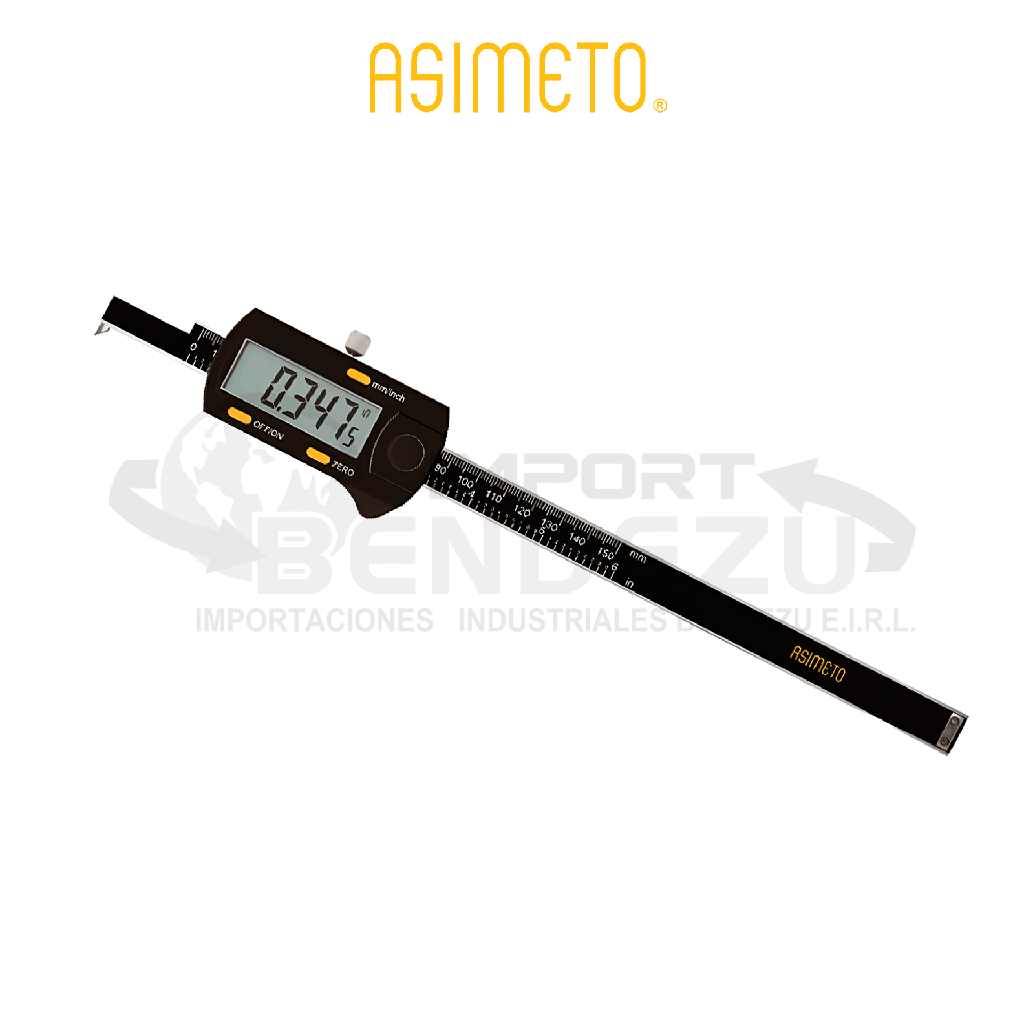 CALIBRADOR DIGITAL P/RANURAS PEQUEÑAS 4-300MM 12"/300MM ASIMETO 325-12-2