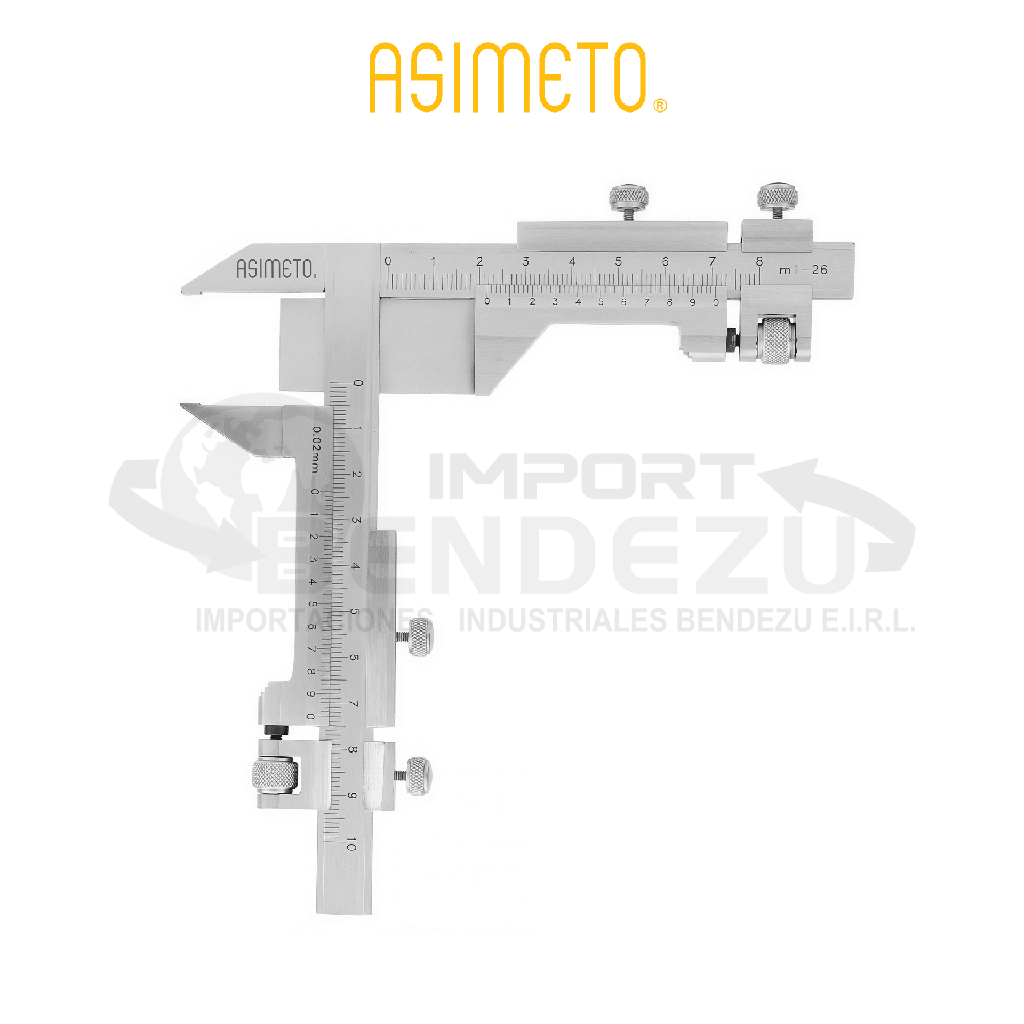 CALIBRADOR P/ENGRANAJES M1-M26 ASIMETO 330-51-0