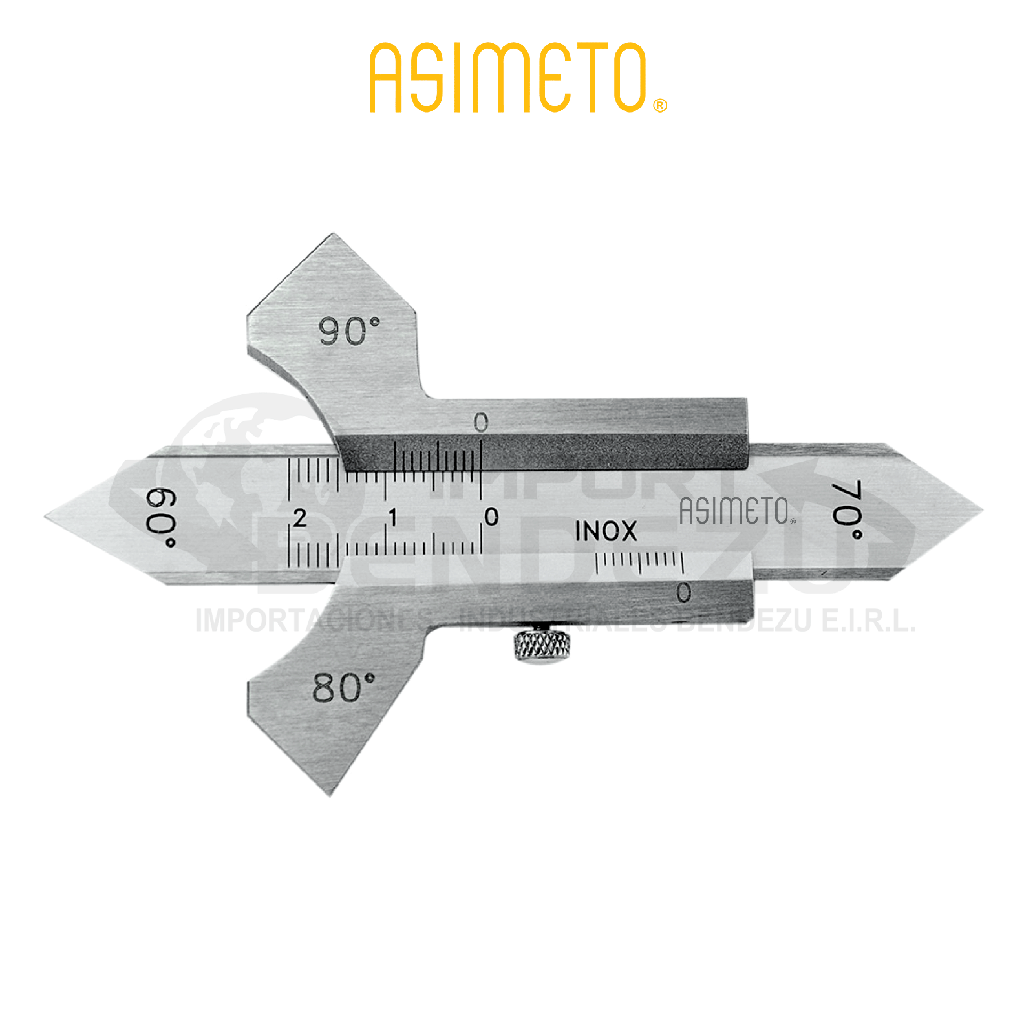CALIBRADOR D/SOLDADURA 0-20MM X 0.1MM ASIMETO 325-58-6