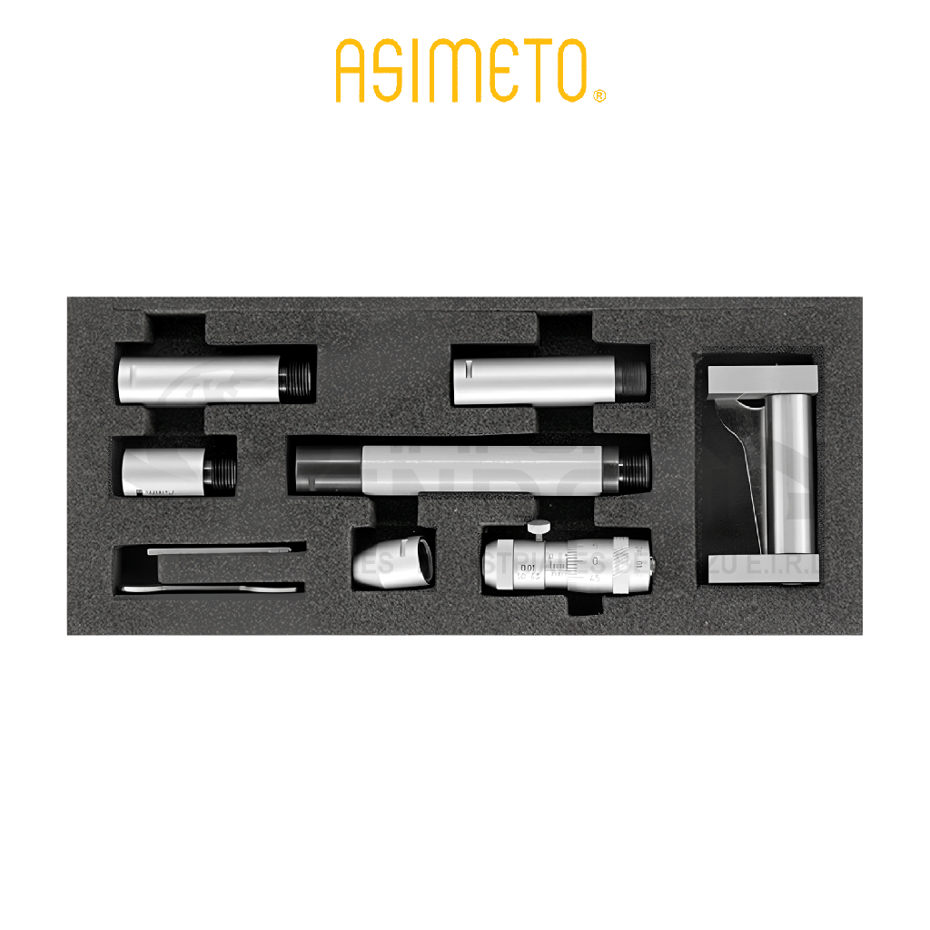MICROMETRO INT TUBULAR 50-1000MM X 0.01MM ASIMETO 240-02-0
