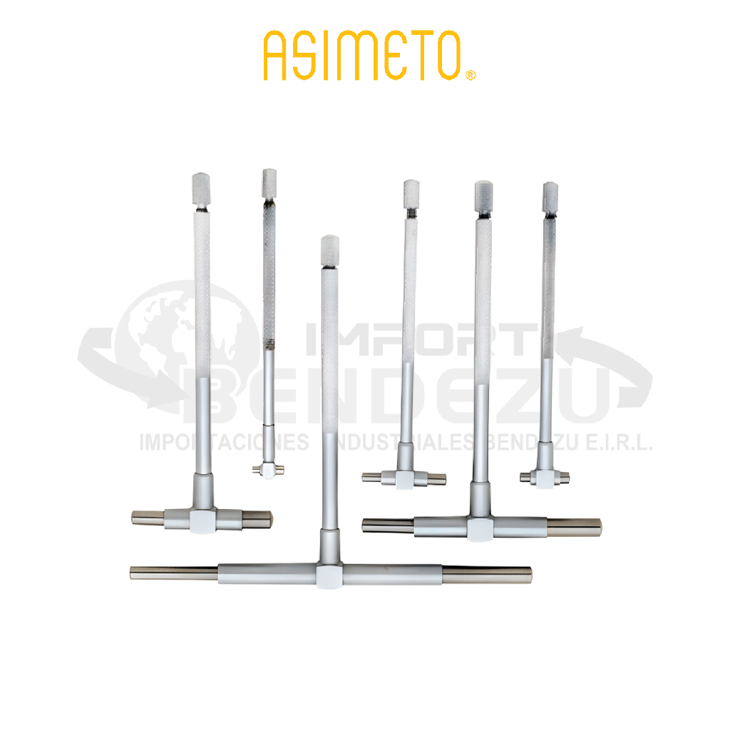 MICROMETRO TELESCOPICO 8-150MM ASIMETO 487-86-9