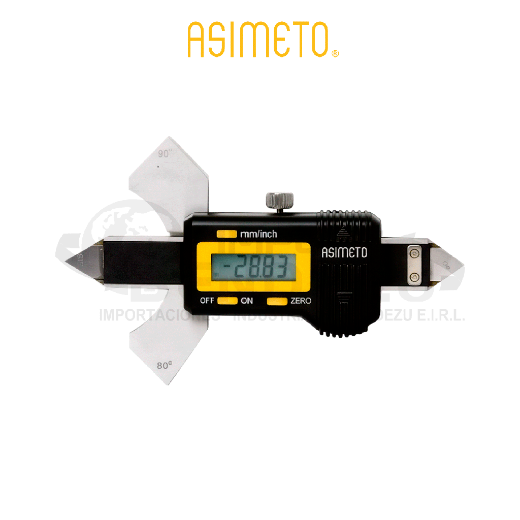 CALIBRADOR DIGITAL D/SOLDADURA 0-20MM ASIMETO 325-08-6