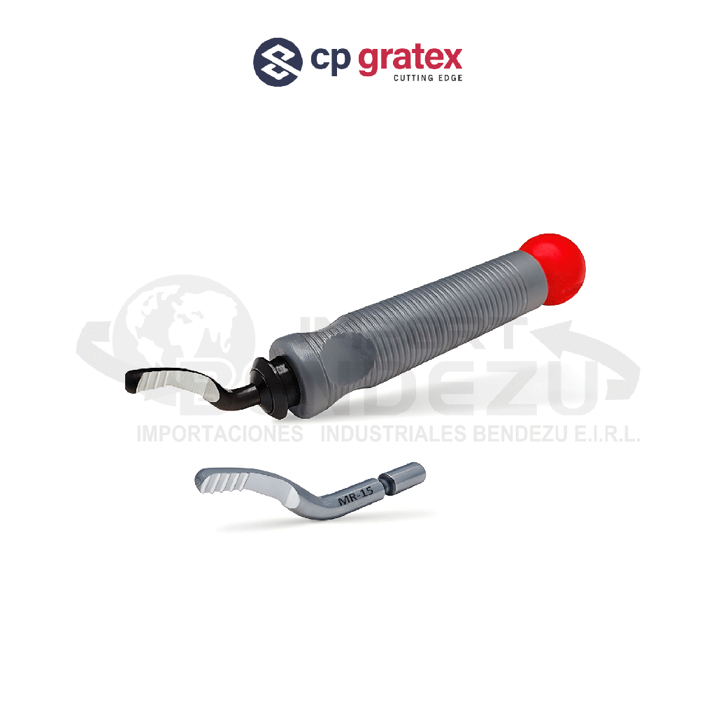 [38343] REBARBADOR ESF MULTICORTE C/3 CUCH INTERCAMBIABLESX6MM (MR10-MR15) RDT-MC CP GRATEX 38343