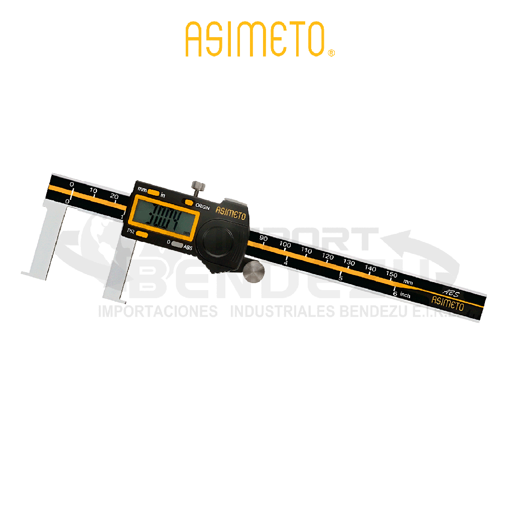 CALIBRADOR DIGITAL P/INTERIOR 12"/300MM ASIMETO 309-12-4