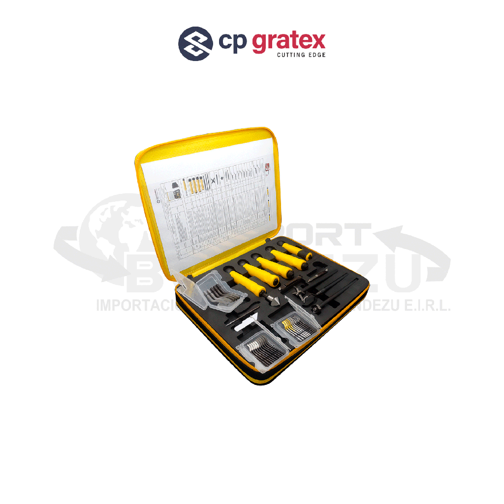 [86909] REBARBADOR UNIVERSAL KIT (41 PZA) CP GRATEX 86909