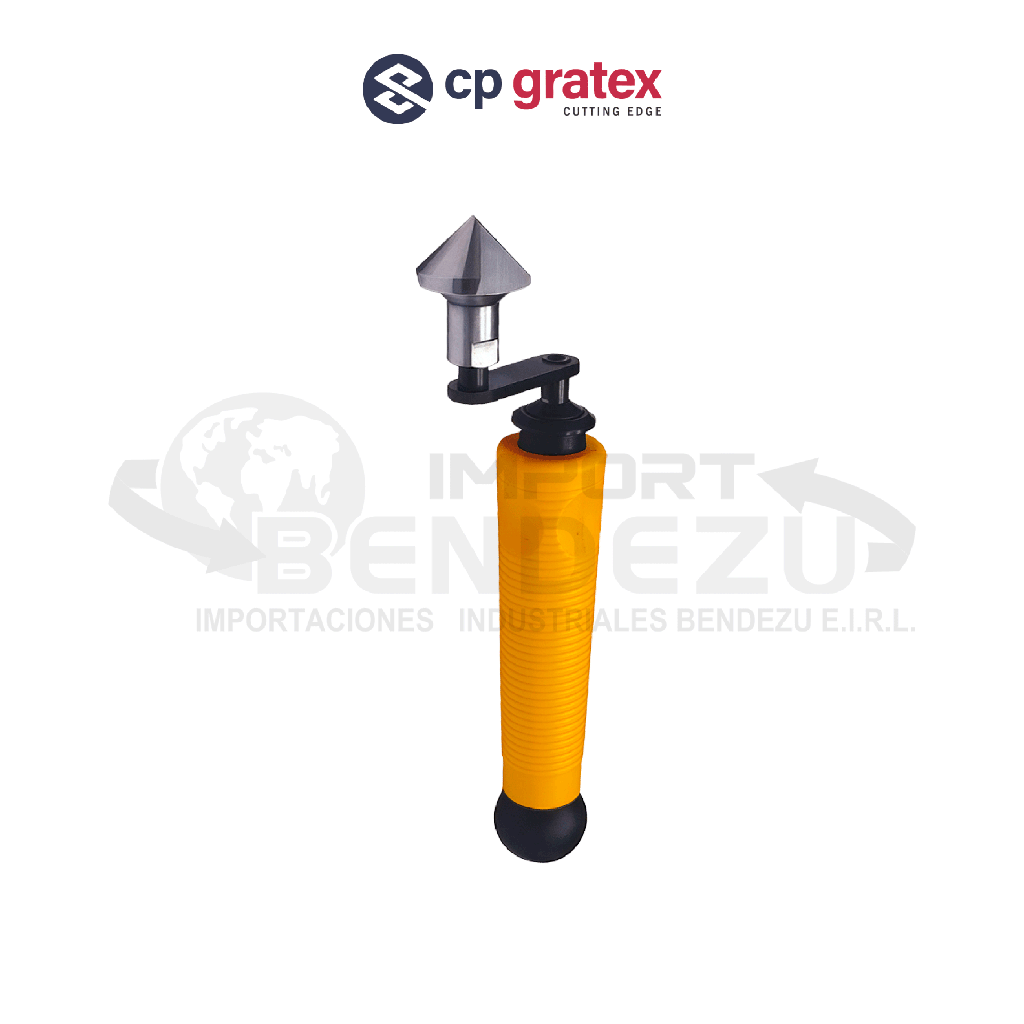 [48031] REBARBADOR C/AVELLANDOR MANUAL 2.5MM (3/32")-19MM(3/4") COUNTERSINK SET REVOLVING CP GRATEX 48031