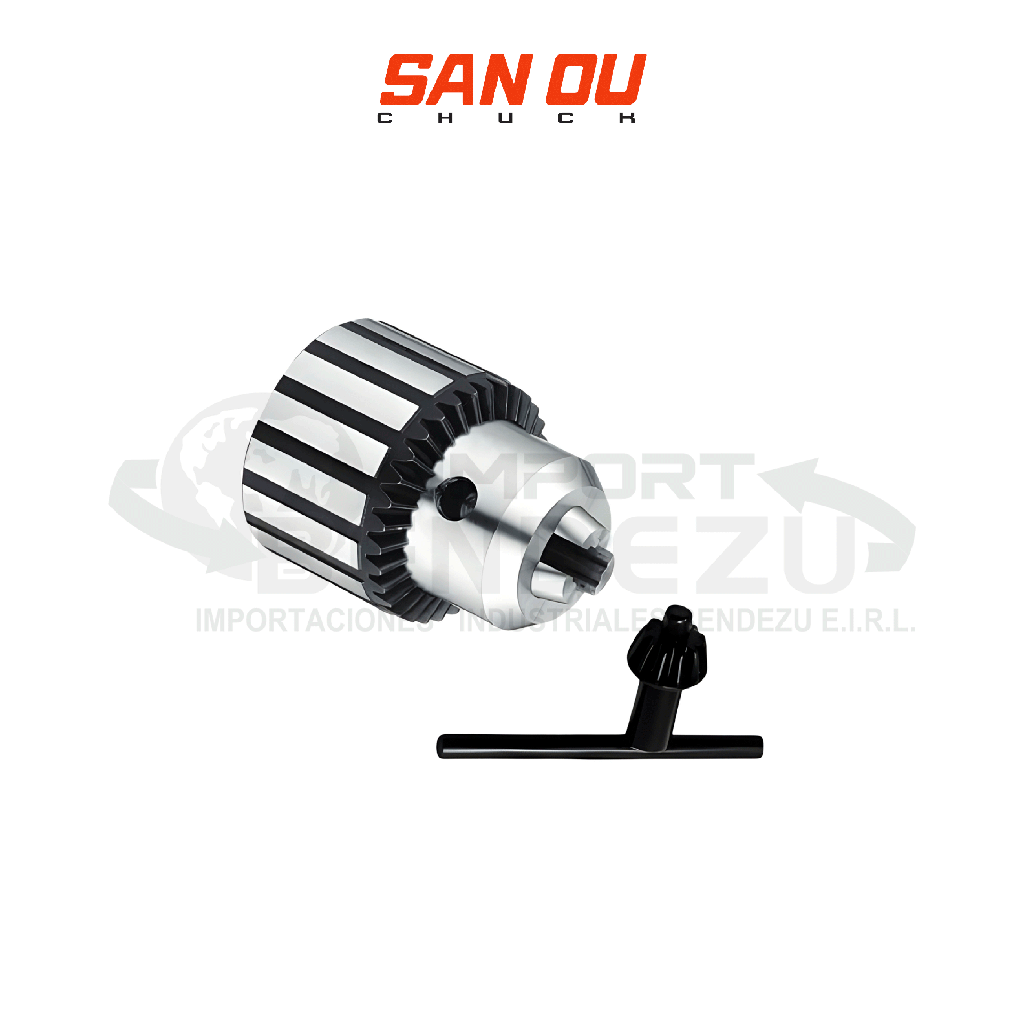 CHUCK C/LLAVE 1-19MM 3/4" JT4 SANOU