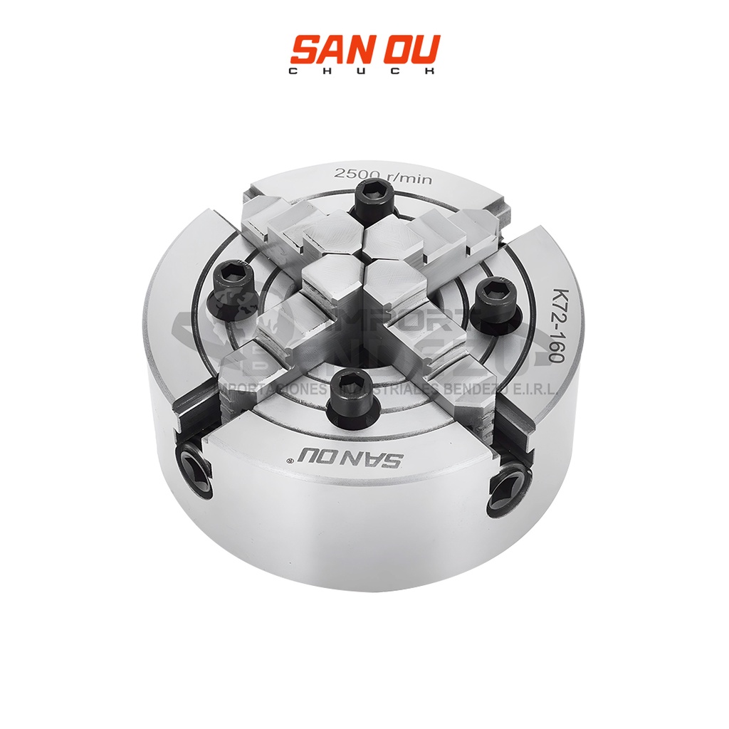 CHUCK INDEPENDIENTE  8"  4 MORDAZAS K72-200MM SANOU