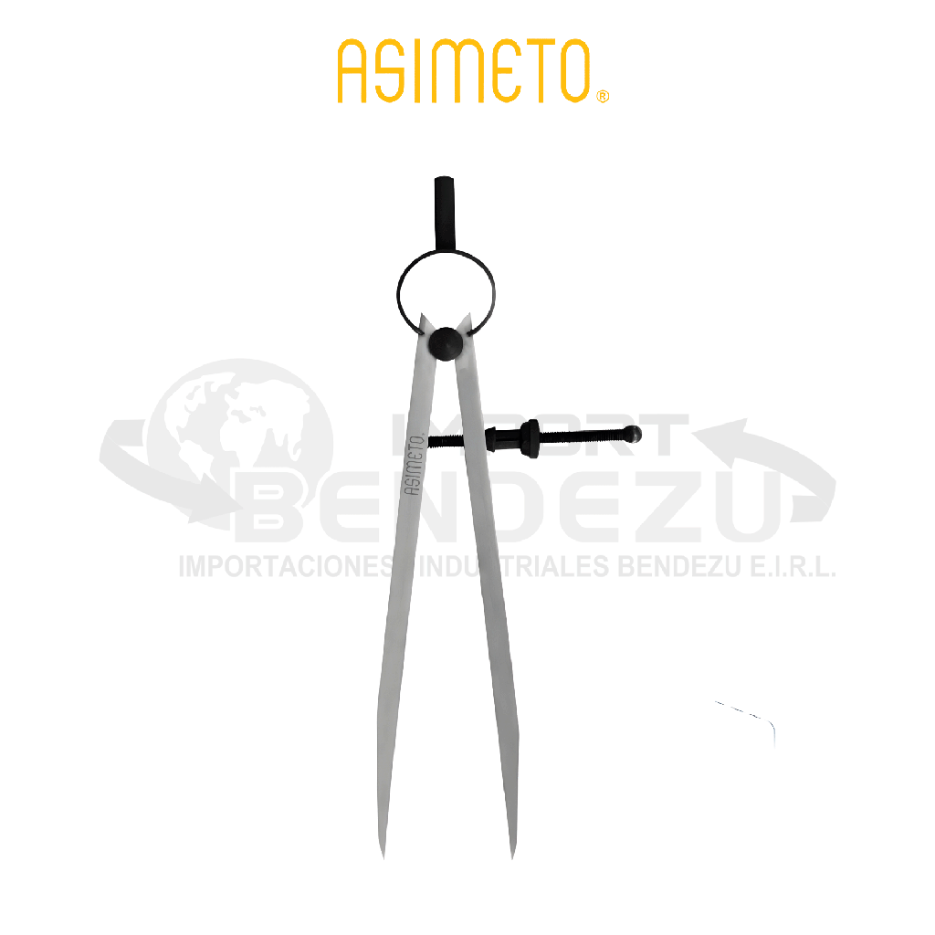 COMPAS PUNTA 6" ASIMETO 606-31-0