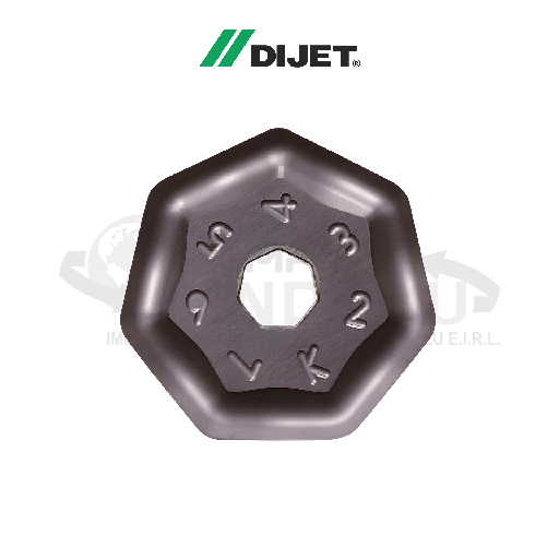 [XNMU080610AEN-KLJC5118] PLACA CARB P/FRESAR 14FILOS DIJET XNMU080610AEN-KL  JC5118