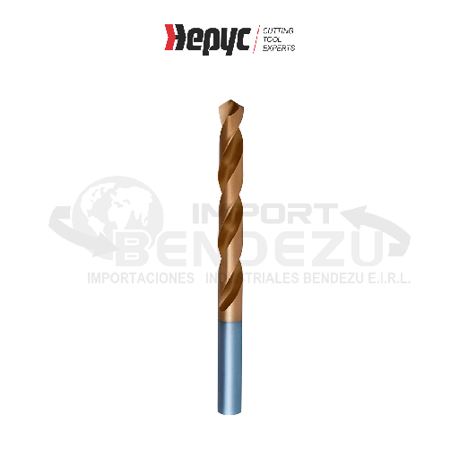 [11080000850] BROCA CIL HSS C/BAÑO TITANIO  8.50 HEPYC 11080000850