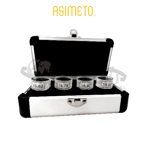 [605-52-1] BLOQUES INSPECION MICROMETRO 0-25MM ACERO ASIMETO 605-52-1