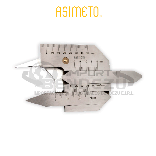 [607-63-2] CALIBRADOR DE SOLDADURA 0-20MM ASIMETO 607-63-2