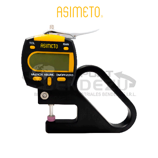 [495-01-5] MEDIDOR D/ESPESOR DIGITAL 0-10MM 0.001 ASIMETO 495-01-5