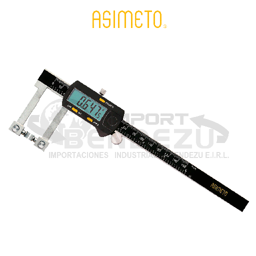 [317-12-3] CALIBRADOR DIGITAL C/PUNTAS INTERC 12"/300 ASIMETO 317-12-3